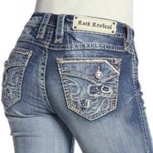 Rock Revival Stacia Mid-Rise Skinny Jeans